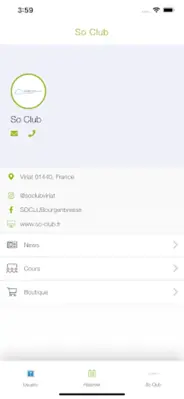 So Club android App screenshot 3